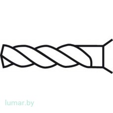 Сверло ELAN 4 тип 2-RING, диам. 2.0 мм