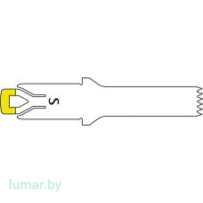 Лезвие, для пилы сагиттальной, тип S, 20/5/0.3 мм 