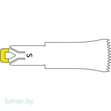 Лезвие, для пилы сагиттальной, тип S, 20/10/0.3 мм
