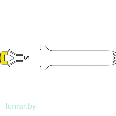 Лезвие, для пилы сагиттальной, тип S, 25/5/0.3 мм, артикул - GP496R