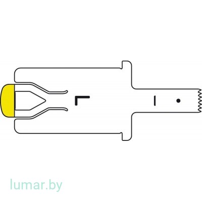 Лезвие, для пилы сагиттальной, тип L, 15/5/0.5 мм, артикул - GP501R
