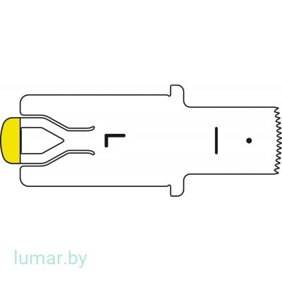 Лезвие, для пилы сагиттальной, тип L, 15/10/0.5 мм, артикул - GP502R