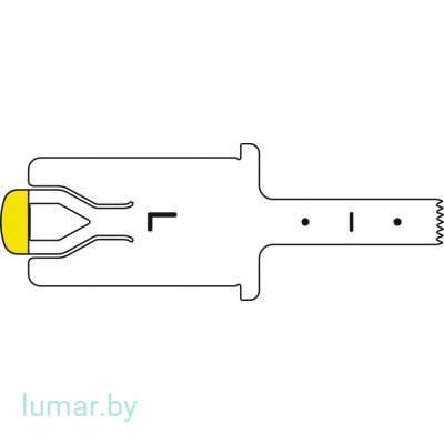 Лезвие, для пилы сагиттальной, тип L, 20/5/0.5 мм, артикул - GP504R