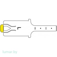 Лезвие, для пилы сагиттальной, тип L, 25/5/0.7 мм