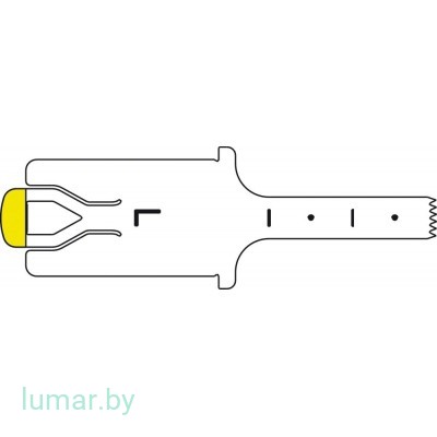Лезвие, для пилы сагиттальной, тип L, 25/5/0.7 мм, артикул - GP514R