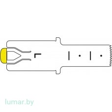 Лезвие, для пилы сагиттальной, тип L, 25/10/0.7 мм