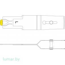 Лезвие, для пилы сагиттальной, тип L, 20/15/6 мм
