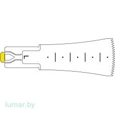 Лезвие, для пилы сагиттальной, тип L, 50/25/0.9 мм