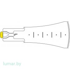 Лезвие, для пилы сагиттальной, тип L, 50/30/0.9 мм