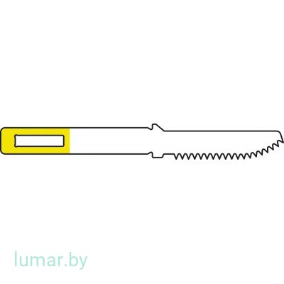 Лезвие, для пилы микрореципрокной, закругленное, 13/0.3MM, артикул - GP544R