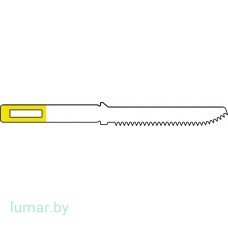 Лезвие, для пилы микрореципрокной, закругленное, 20/0.3 мм