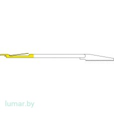 Лезвие, для пилы реципрокной, длинное, 25/0.6 мм
