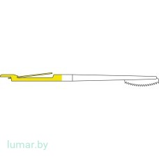 Лезвие, для пилы реципрокной, выгнутое, 17/0.6 мм