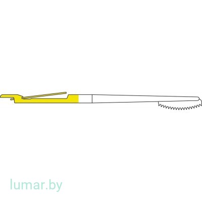 Лезвие, для пилы реципрокной, выгнутое, 17/0.6 мм, артикул - GP575R