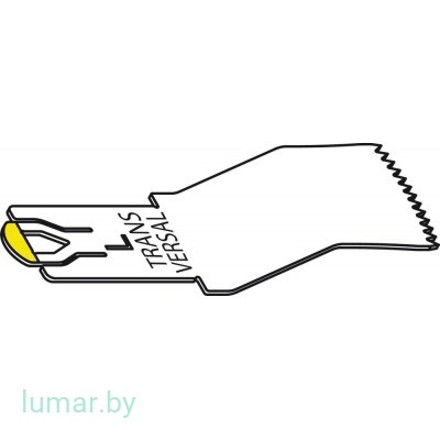 Лезвие, для пилы трансверсальной, тип L, коленчатое, 12/14/0.7 мм, артикул - GP595R