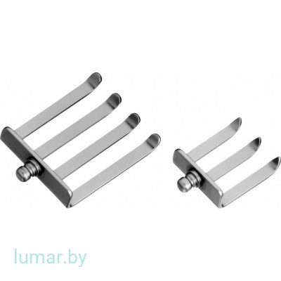 Лезвия к ретрактору (пара), для BV349R, 60х50 и 40х35 мм, артикул - BV348R