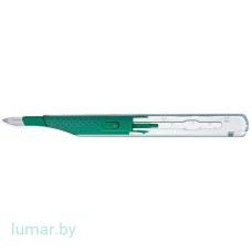 Скальпель из углеродистой стали, одноразовый, безопасный, № 13