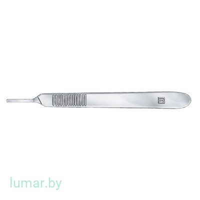 Ручка скальпеля № 3, 125 мм, артикул - BB073R