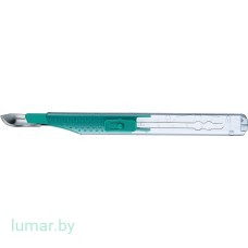 Скальпель из углеродистой стали, одноразовый, безопасный, № 19