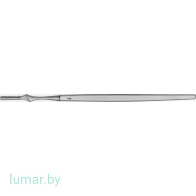Ручка скальпеля № 4, прямая, артикул - BB080R