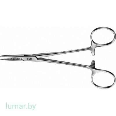 Зажим BABY CRILE деликатный, прямой, 140 мм, артикул - BH140R