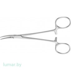 Зажим BABY CRILE деликатный, изогнутый, 140 мм