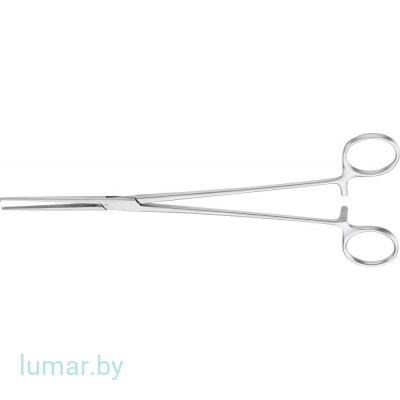 Зажим SAROT деликатный, прямой, 1х2 зуба, 240 мм, артикул - BH234R