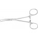 Зажим KOCHER изогнутый, 1х2 зуба, 140 мм, артикул - BH615R