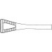 Зажим PENNINGTON тканевый, 155 мм, артикул - BH902R