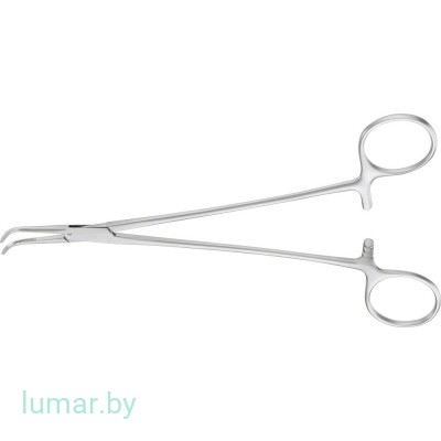 Зажим BABY-ADSON изогнутый под прямым углом, 180 мм, артикул - BJ014R