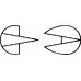 Зажим PHANEUF гистерэктомический, изогнутый, 205 мм, артикул - BJ501R
