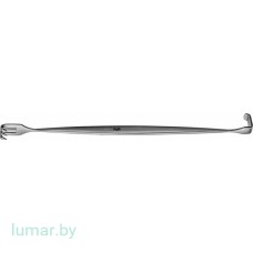 Крючок KILNER для ран, двухконечный, острый, 165 мм