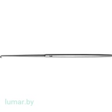 Крючок 1 зуб, остроконечный, малоизогнутый, 165 мм