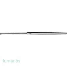 Крючок 1 зуб, тупоконечный, малоизогнутый, 165 мм