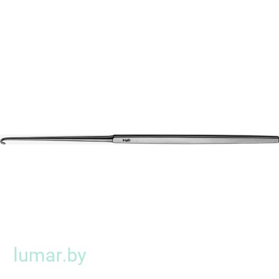 Крючок 1 зуб, тупоконечный, малоизогнутый, 165 мм, артикул - BT116R