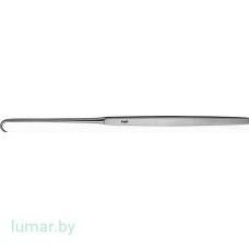 Крючок 1 зуб, остроконечный, сильноизогнутый, 165 мм