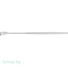 Крючок 2 зуба, остроконечный, сильноизогнутый, 165 мм