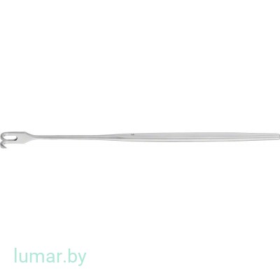 Крючок 2 зуба, остроконечный, сильноизогнутый, 165 мм, артикул - BT122R
