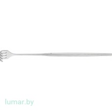 Крючок 4 зуба, тупоконечный, сильноизогнутый, 165 мм