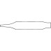 Ретрактор для колена, 56х10 мм, 170 мм, артикул - BT430R