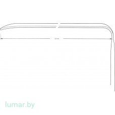 Ретрактор MULLER, 220х40 мм