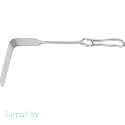 Ретрактор BRUNNER, лезвие 120х25 мм, артикул - BT526R