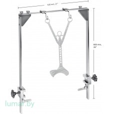 Рама к ретрактору, для BT710R-15R, с двойным креплением к столу