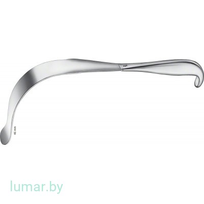 Шпатель KUEMMEL абдоминальный и кишечный, гибкий, 46 мм, артикул - BT740R