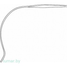 Шпатель KUEMMEL абдоминальный и кишечный, гибкий, 46 мм