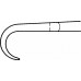 Ретрактор MANNERFELT, 1 зуб, с малым изгибом, остроконечный, 155 мм, артикул - BT911R