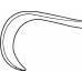 Крючок MANNERFELT седловидный, 14х16 мм, 155 мм, артикул - BT951R