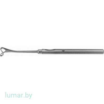 Крючок MANNERFELT седловидный, фенестрированный, 12х12 мм, 155 мм, артикул - BT958R